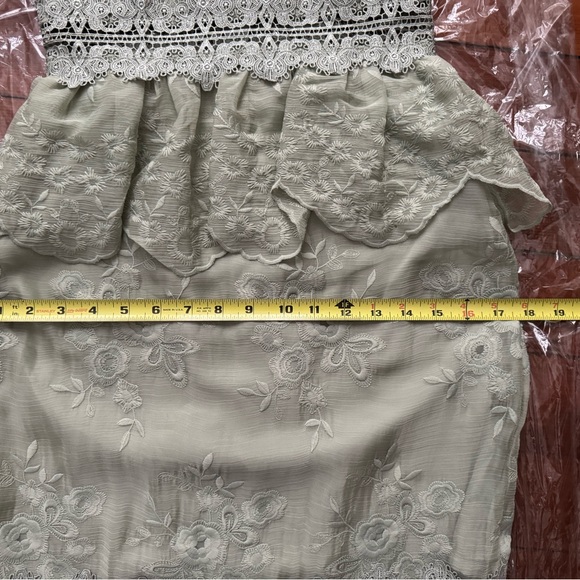 VChapman Dahlia dress in Sage Green. size 2 - Picture 6 of 6